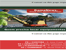 Tablet Screenshot of gamalocadora.com